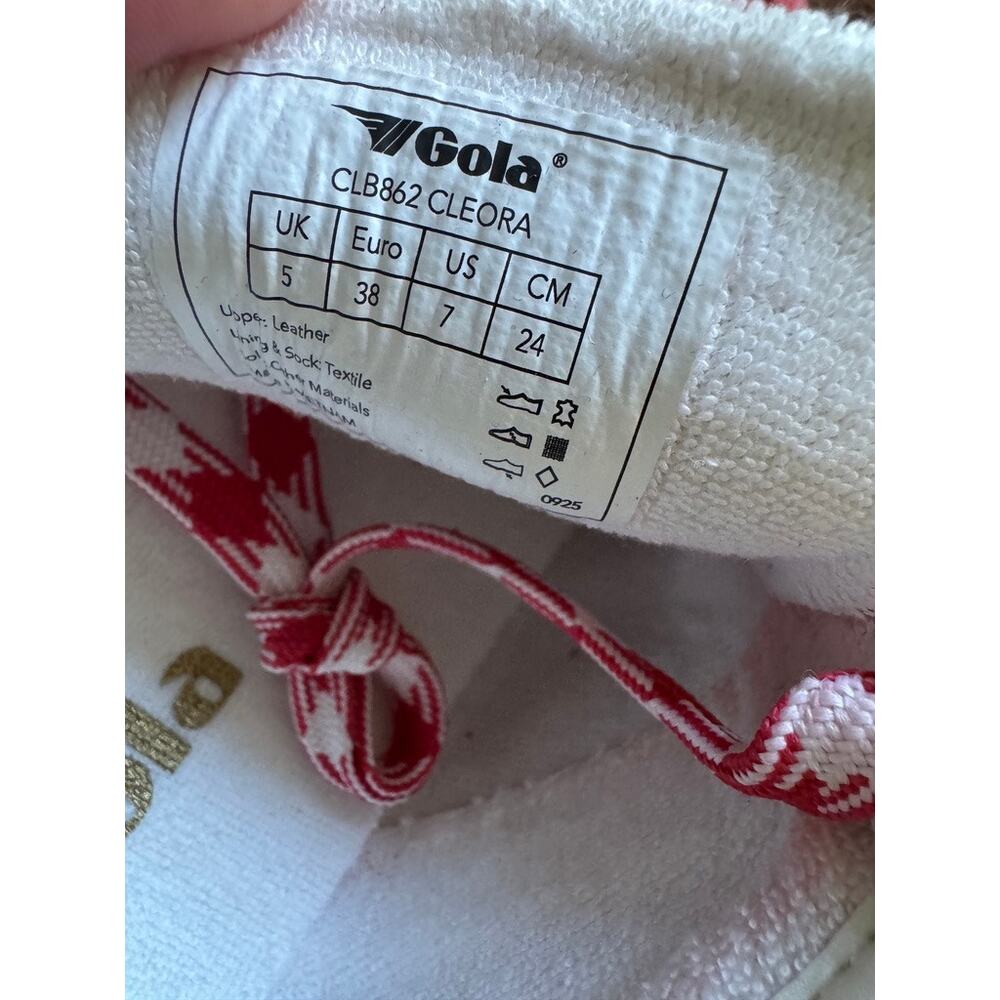 NWOT GOLA Cleora Coral Off White W7 - Picture 6 of 6